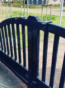 Stalen poort op maat